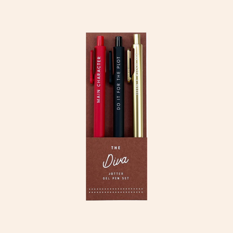 Gel Pen Set - Diva