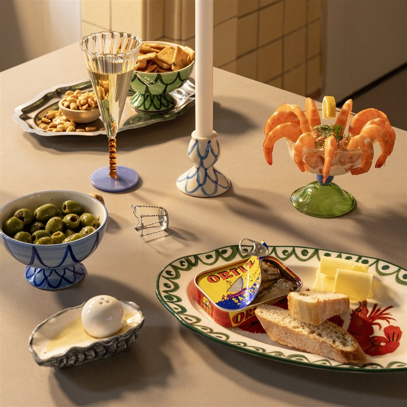 Salt and Pepper Shakers - Oyster