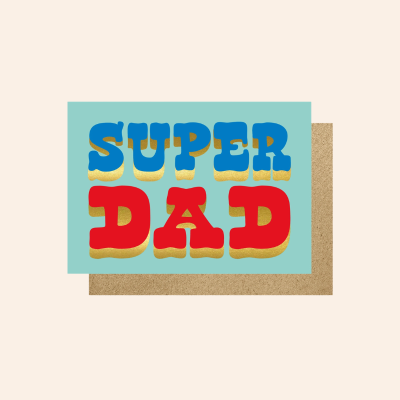 Super Dad Card