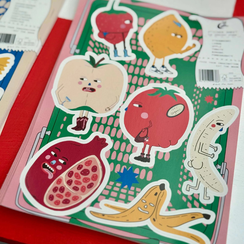 Sticker Sheet - The Grocery Store