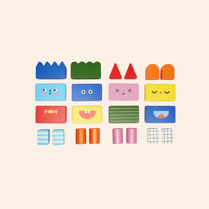 Wooden Building Blocks