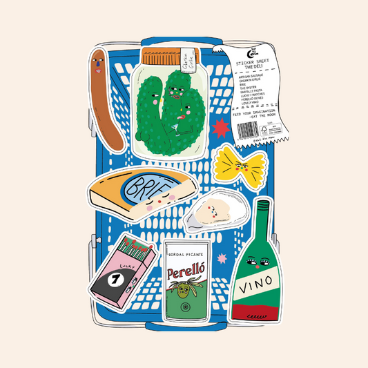 Sticker Sheet - The Deli