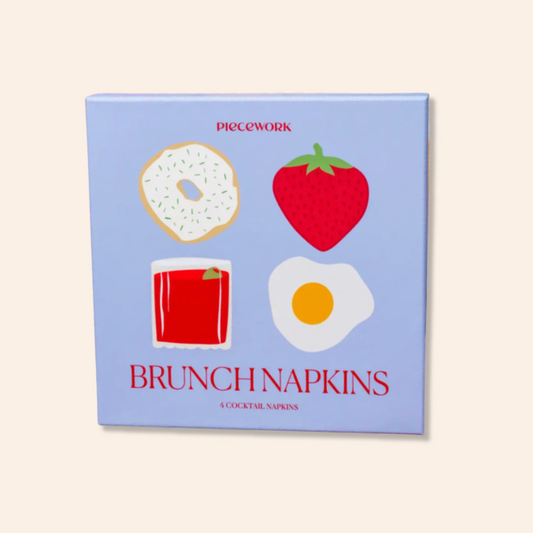 S/4 Cocktail Napkins - Brunch