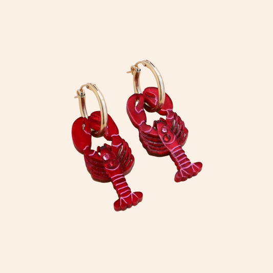 Wolf & Moon - Lobster Hoops