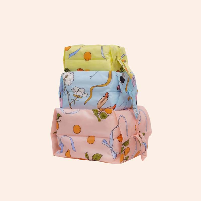 Baggu 3D Zip Set - Get Ready With Me