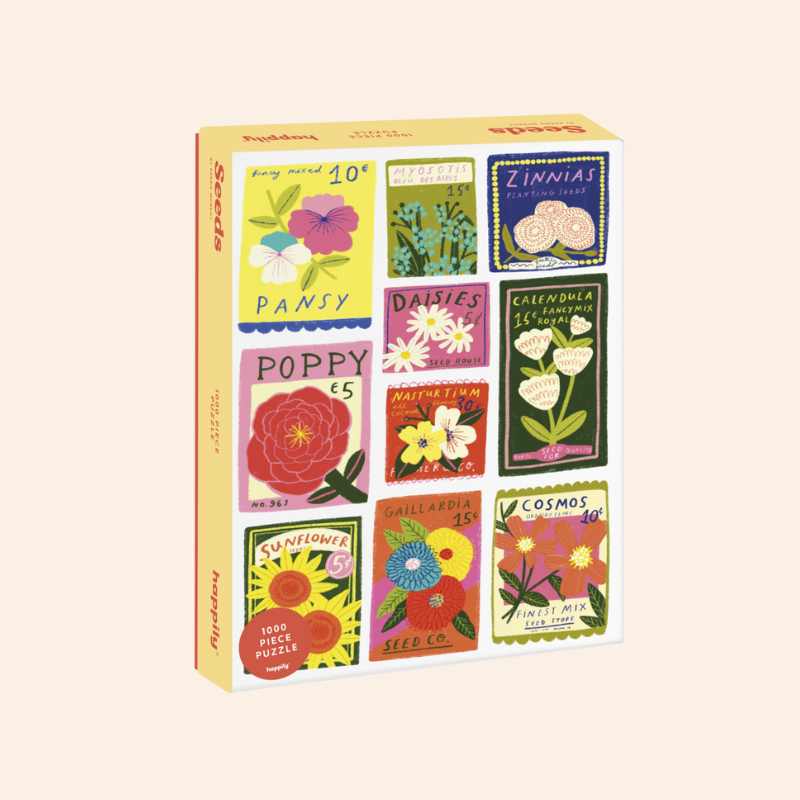 1000 Piece Jigsaw Puzzle - Seeds