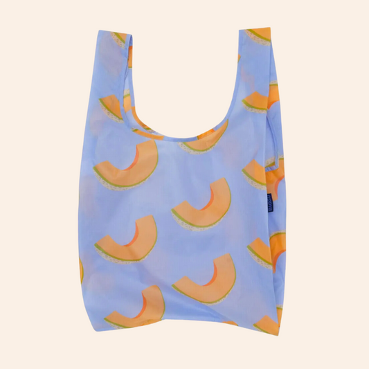 Baggu Reusable Bag - Cantaloupe Blue