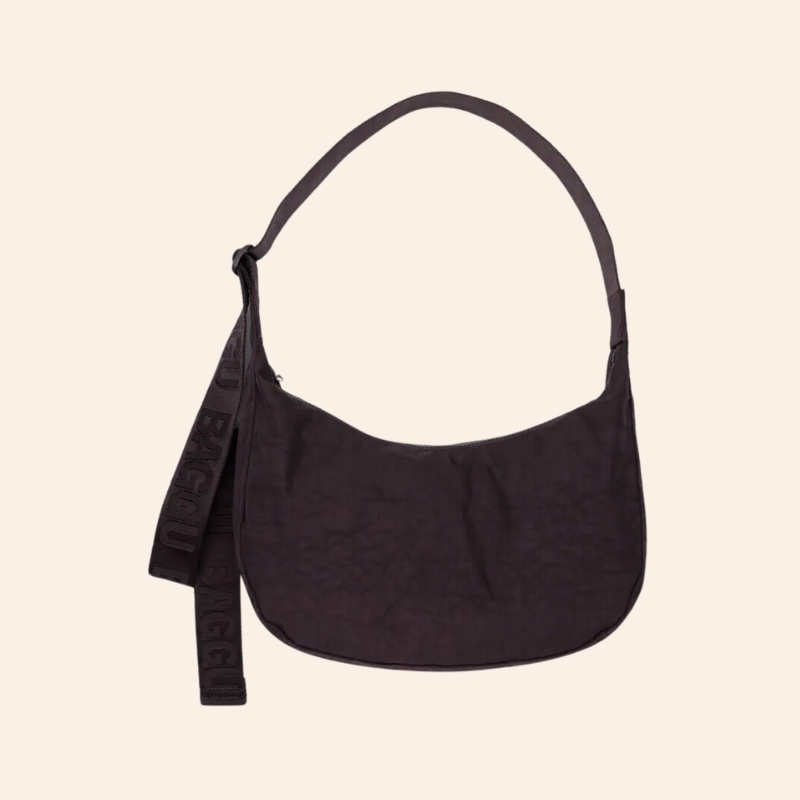 Baggu Crescent Bag - Chocolate Plum