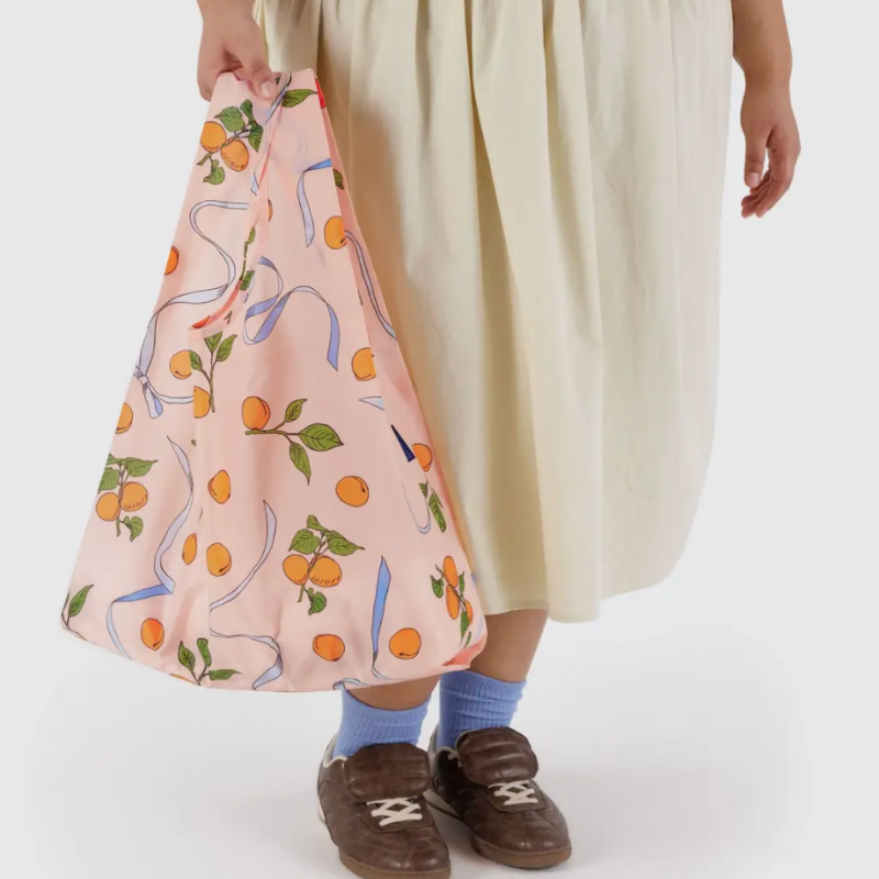 Baggu Reusable Bag - Apricots & Ribbons