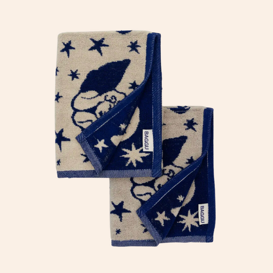 Baggu Hand Towels - Cherub Bows