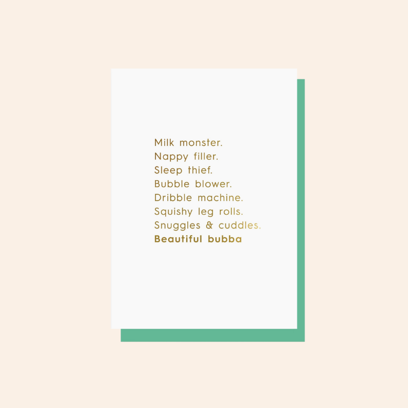 Milk Monster Card