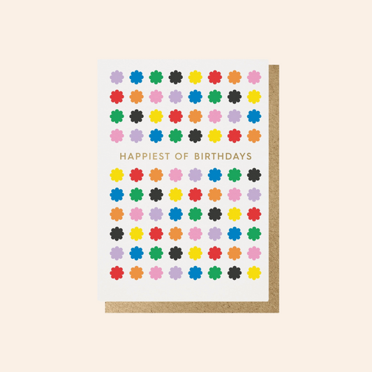 Happiest of Birthdays Card