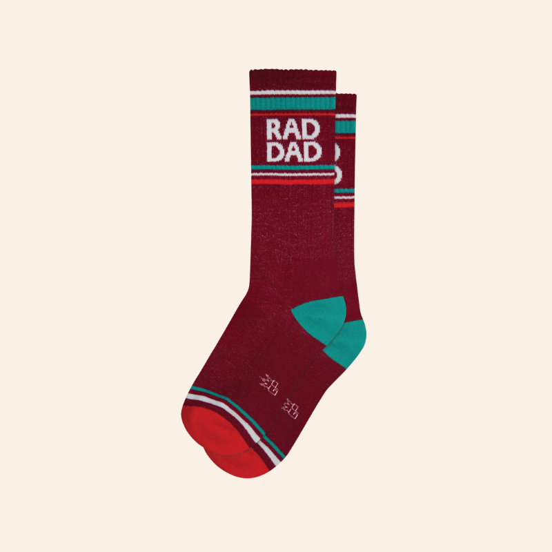 Ribbed Crew Socks - Rad Dad