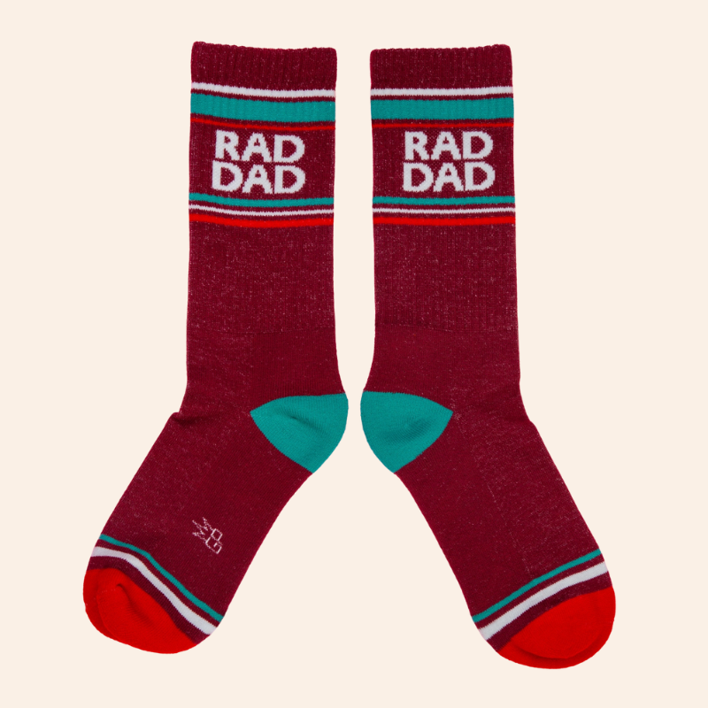 Ribbed Crew Socks - Rad Dad