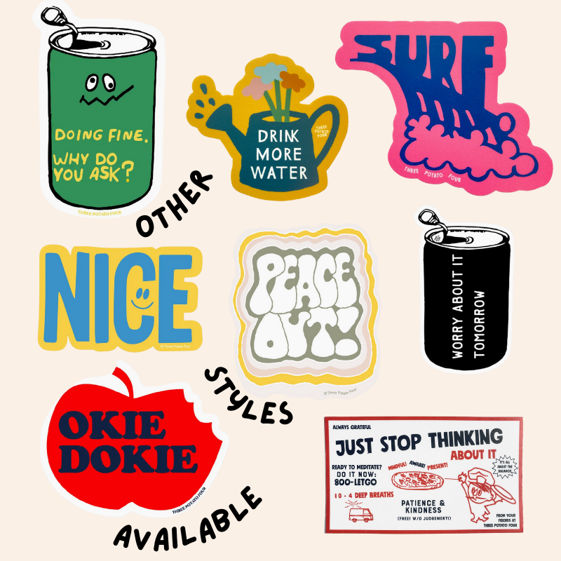 Three Potato Four Stickers