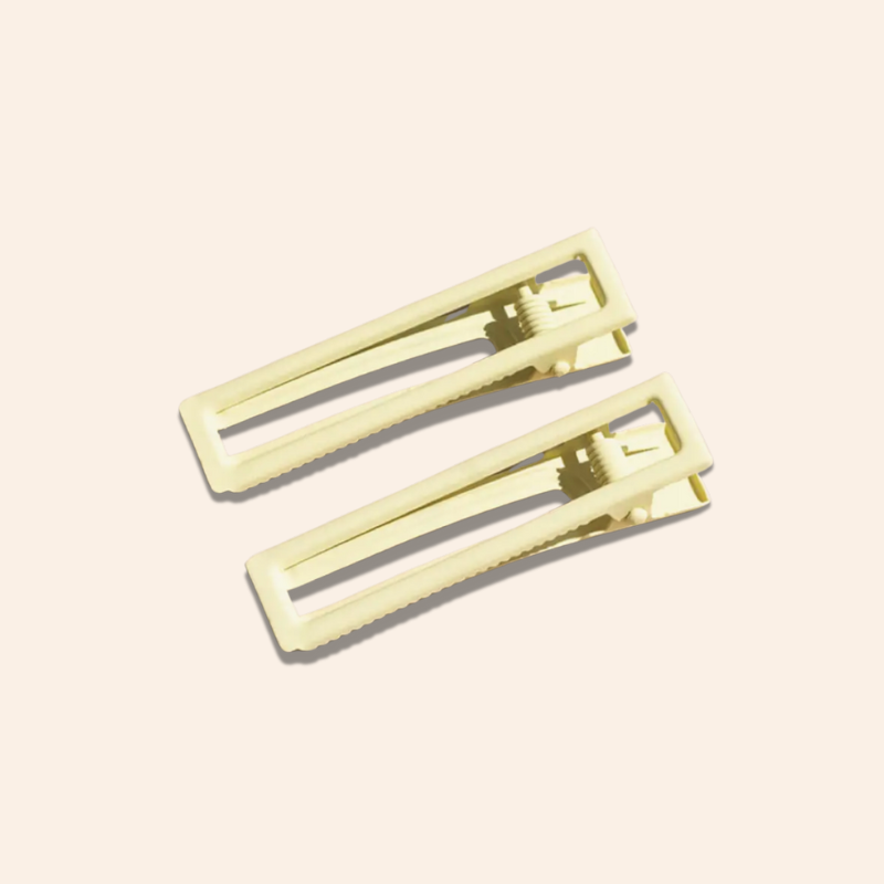 Lu Lu Hair Clip Set - Butter