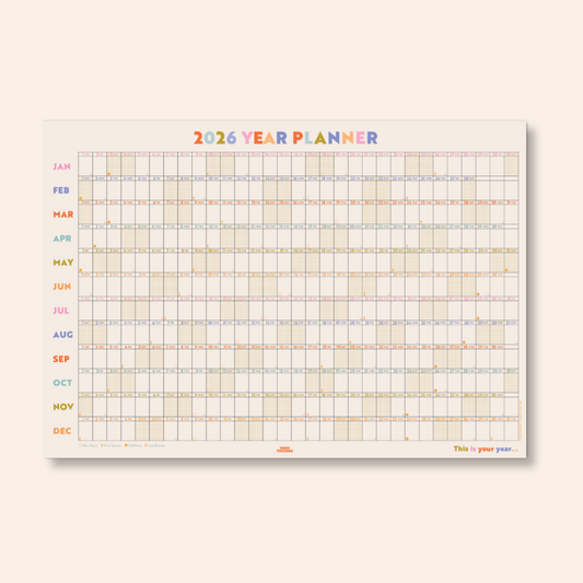2026 Wall Calendar - Landscape