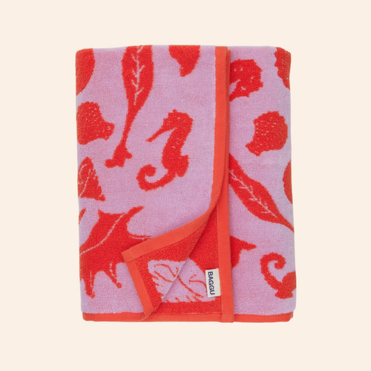 Baggu Bath Towel - Sea Shells