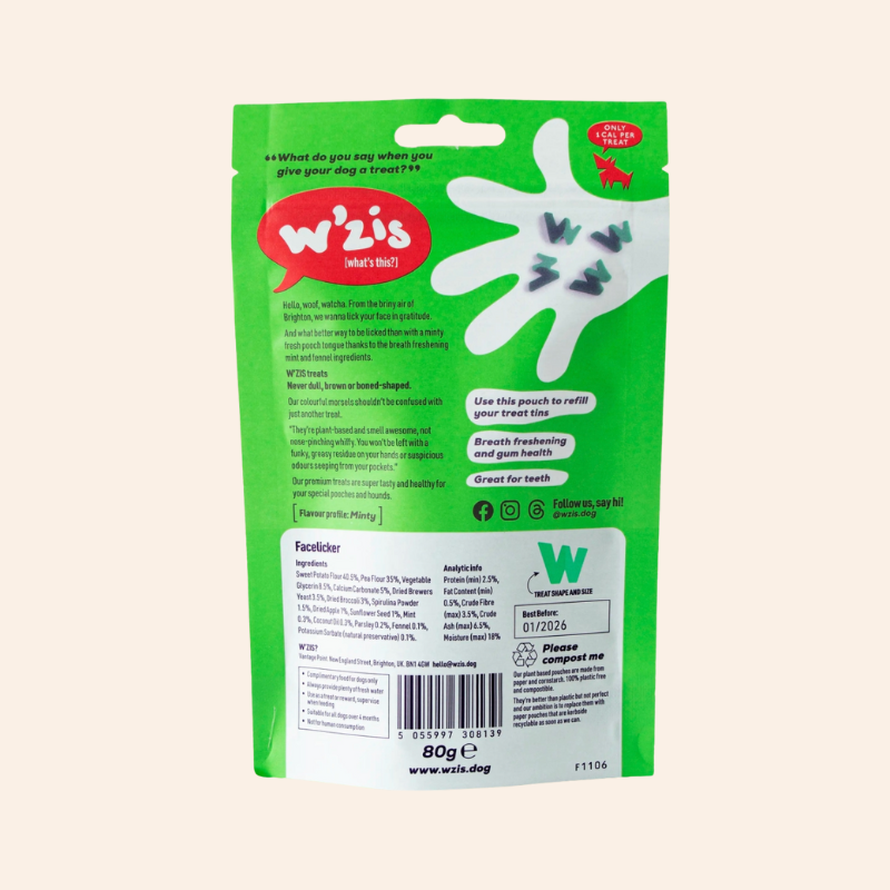 W'ZIS Treat Pouch - Facelicker
