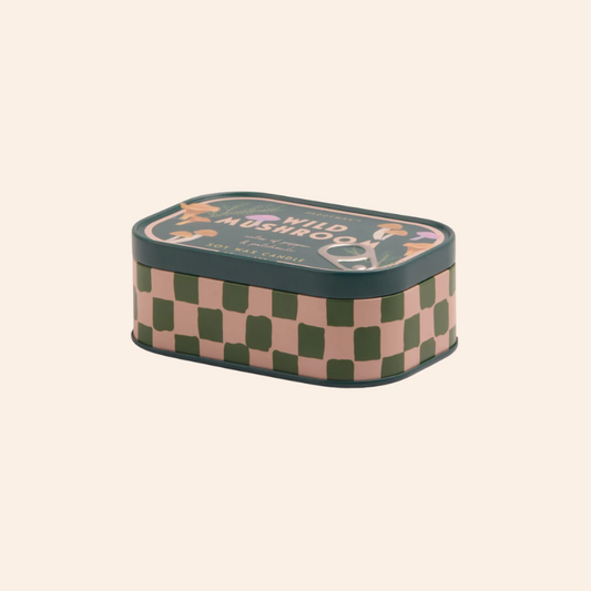 Tin Candle - Wild Mushroom