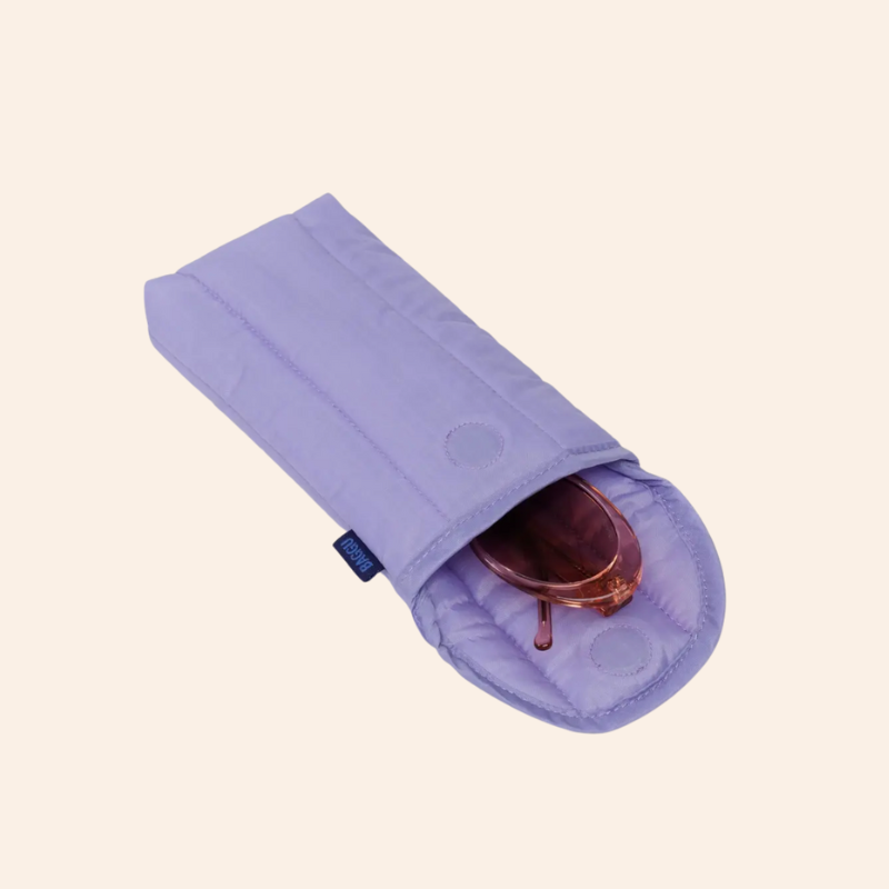Baggu Puffy Glasses Sleeve - Wisteria