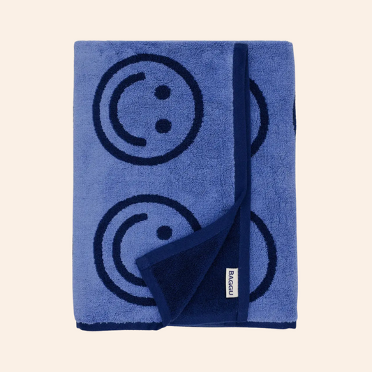 Baggu Bath Towel - Happy Blue