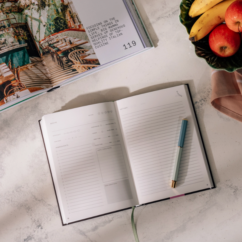 Recipe Book - Tasting Notes