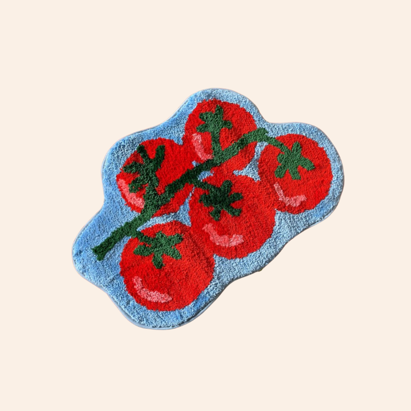 Bath Mat - Tomato Vine