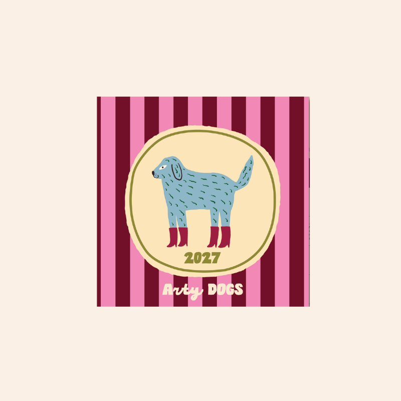 2027 Calendar - Arty Dogs