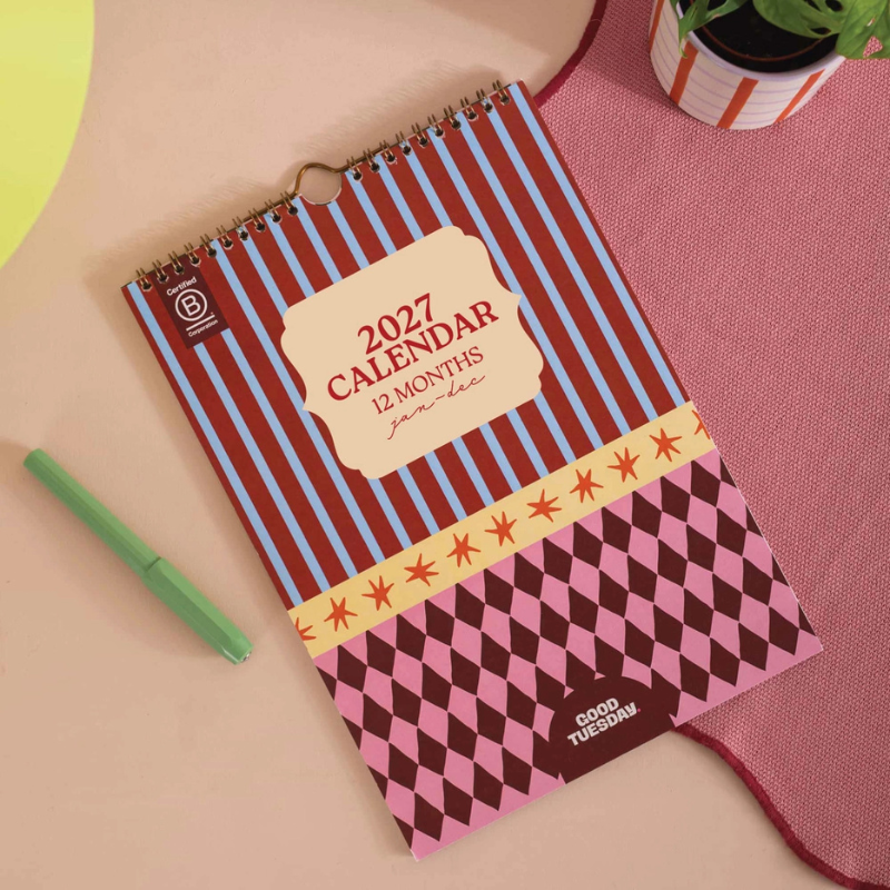 2027 Calendar - Boho Circus