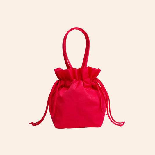 Baggu Drawstring Bag - Candy Apple