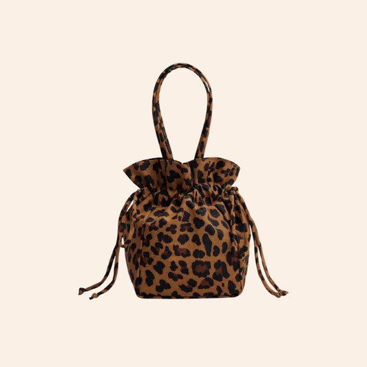 Baggu Drawstring Bag - Leopard