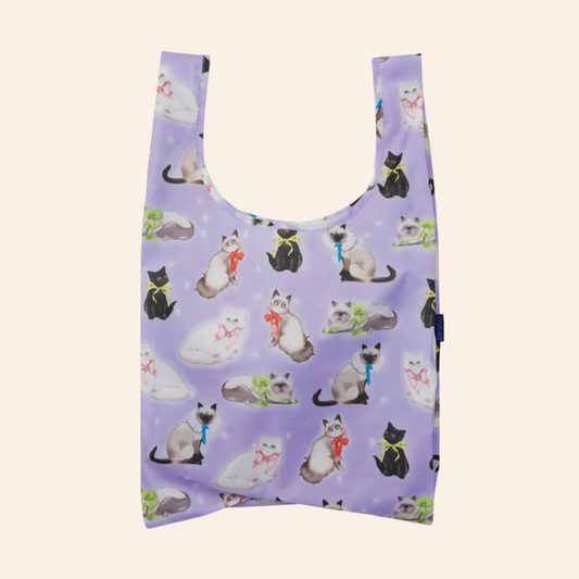 Baggu Reusable Bag - Fancy Cats