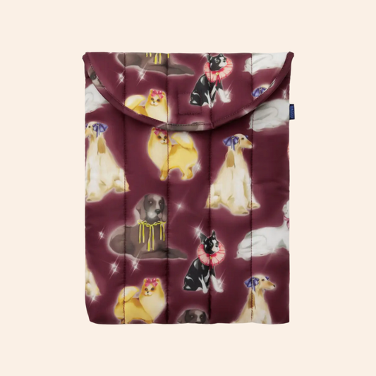 Baggu Laptop Sleeve - Fancy Dogs