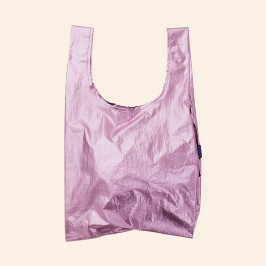 Baggu Reusable Bag - Blush Metallic
