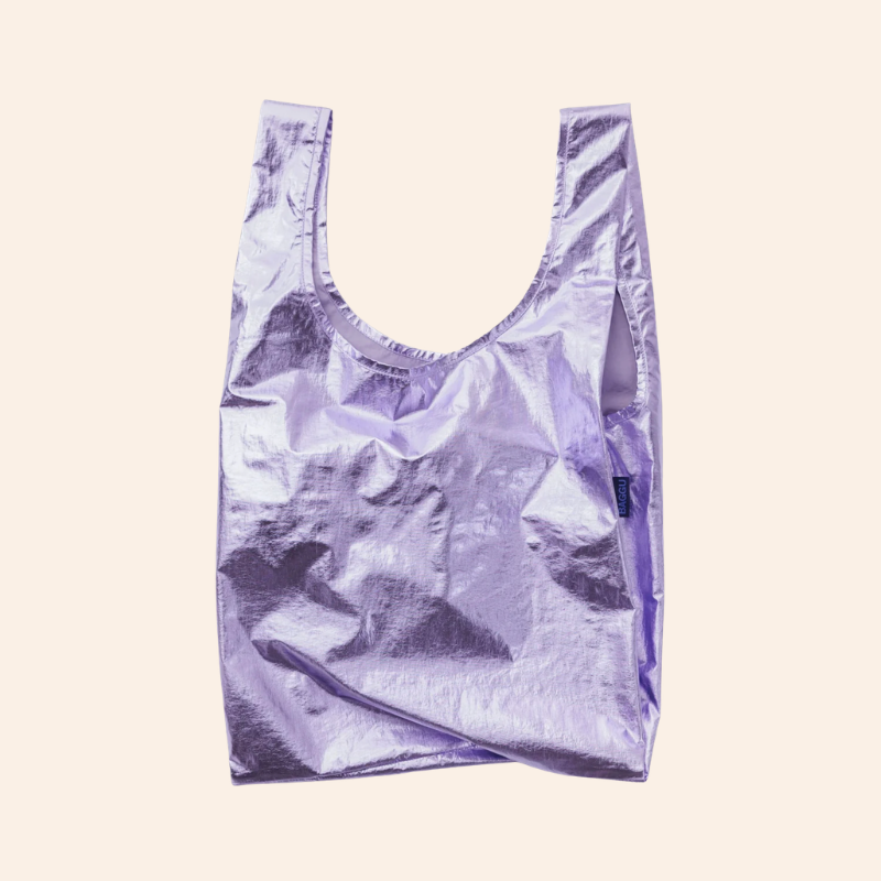 Reusable Bag - Lavender Metallic