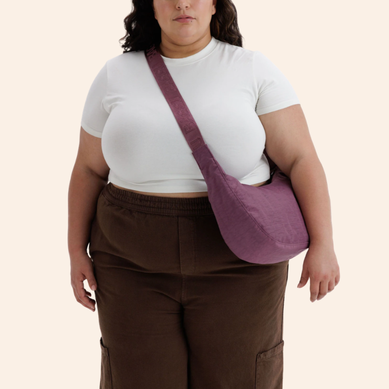 Baggu Crescent Bag - Wild Plum