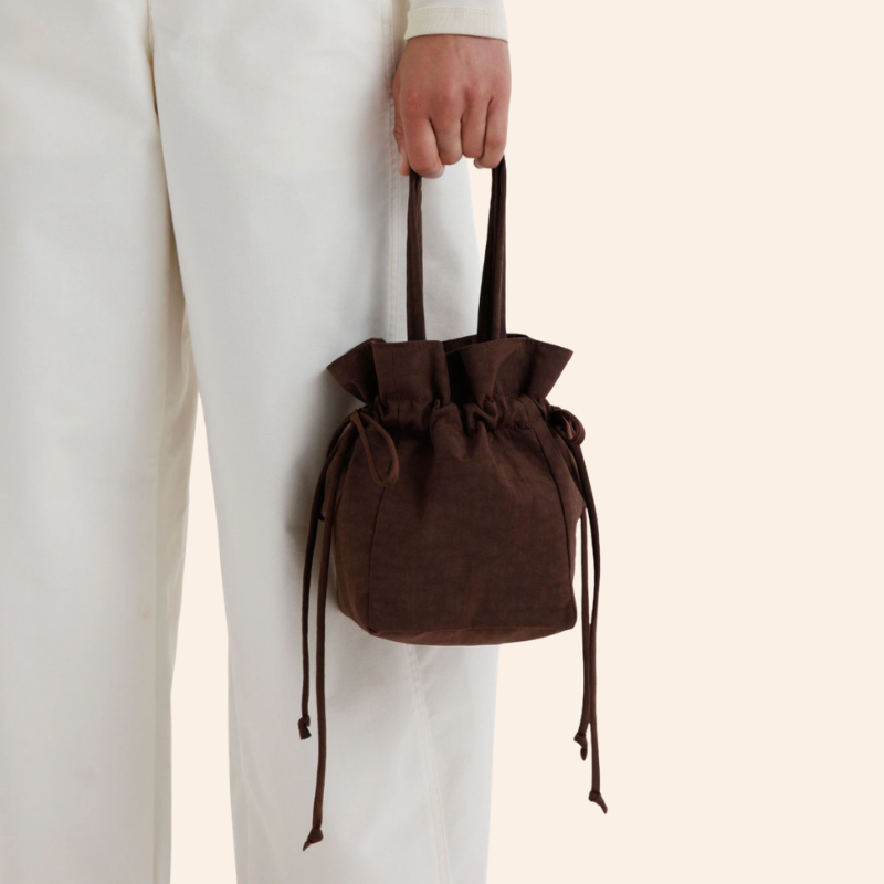 Baggu Drawstring Bag - Coffee