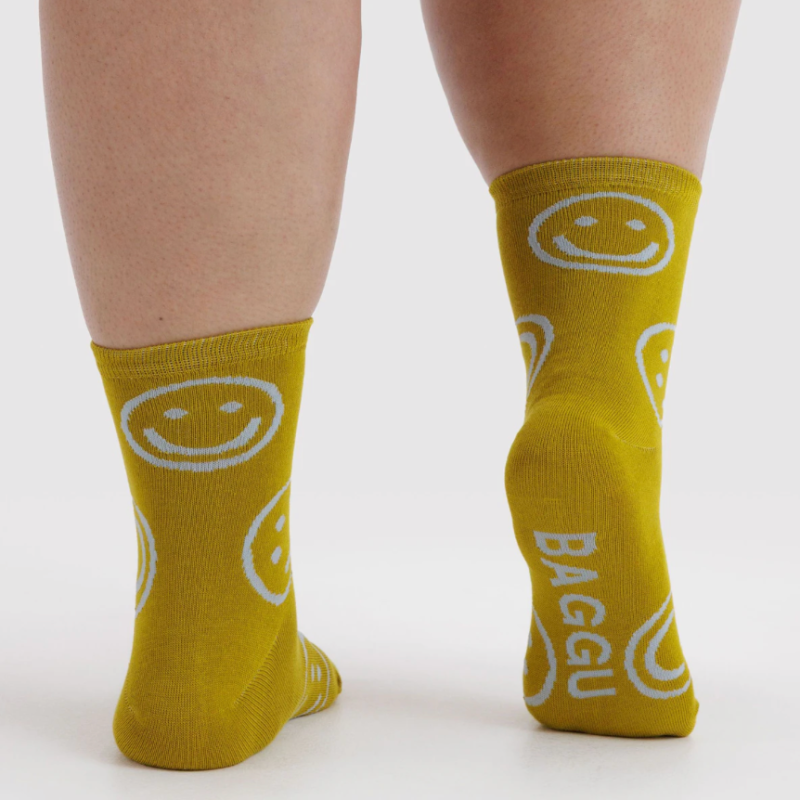 Baggu Happy Socks - Ochre
