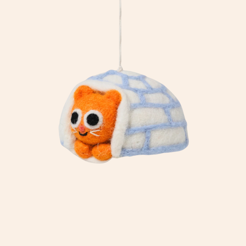 Felt Decoration - Frosty