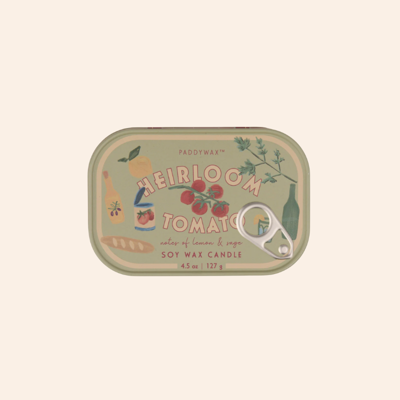 Tin Candle - Heirloom Tomato