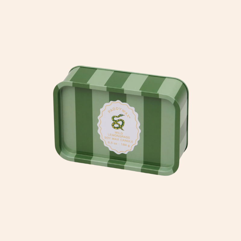 Tin Candle - Wild Lemongrass