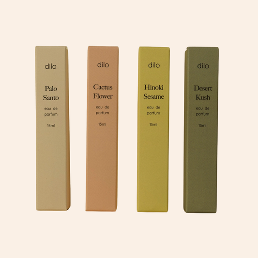 Dilo 15ml Travel Perfumes - 4 Scents