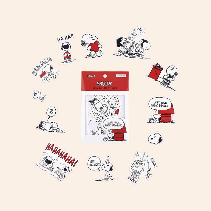 Snoopy Sticker Packs - multiple available