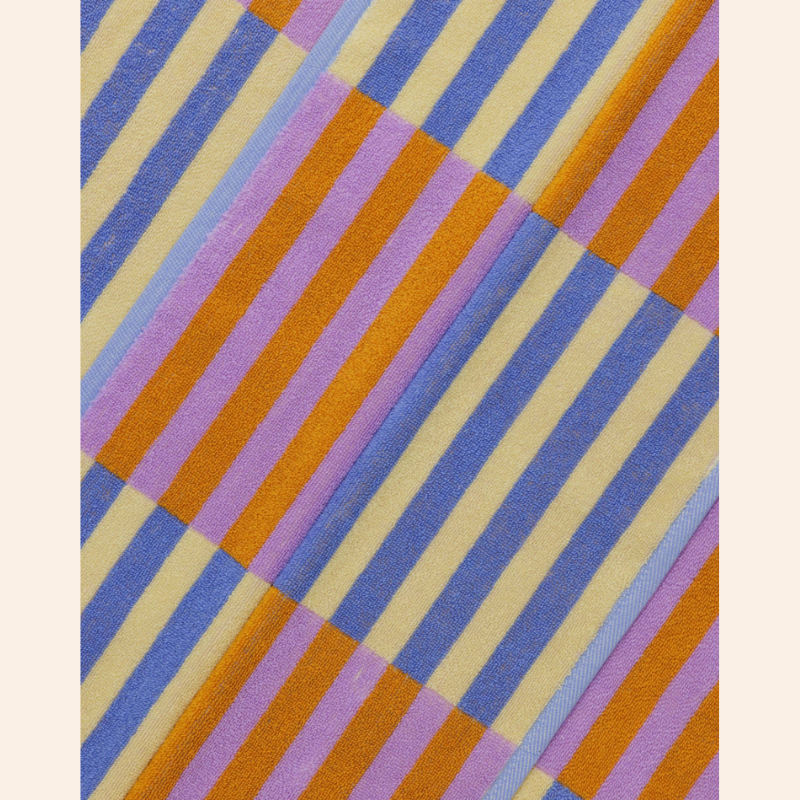 Baggu Hand Towels - Hotel Stripe