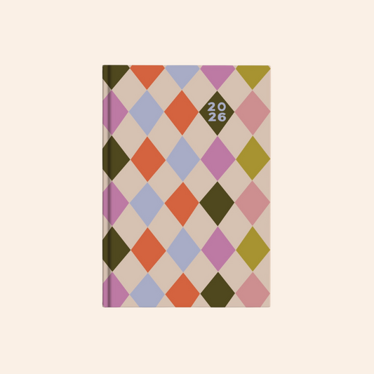 2026 Diary - Harlequin Multi