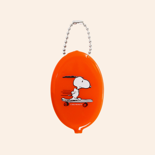 Coin Pouch - Skateboard Snoopy