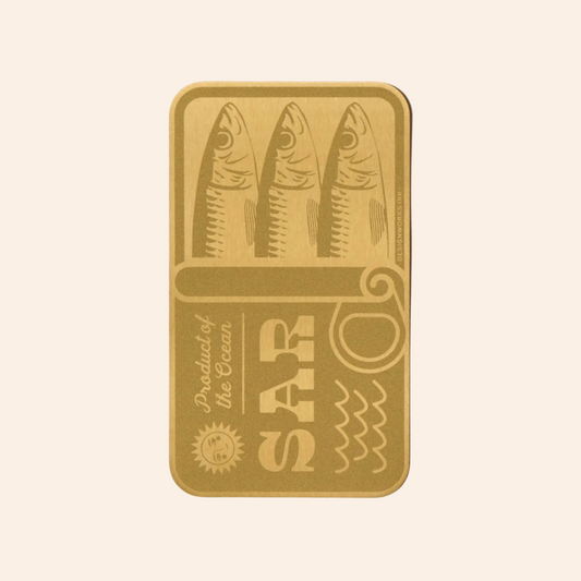 Metal Bookmark - Sardines