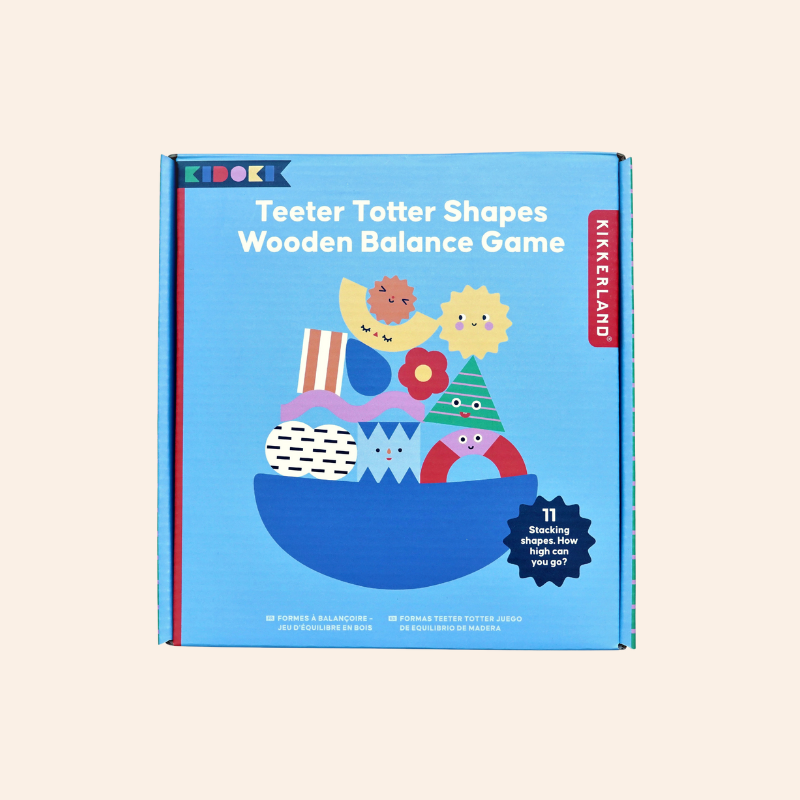 Wooden Balance Game - Teeter Totter