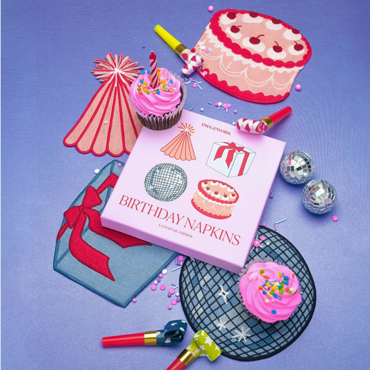 S/4 Cocktail Napkins - Birthday